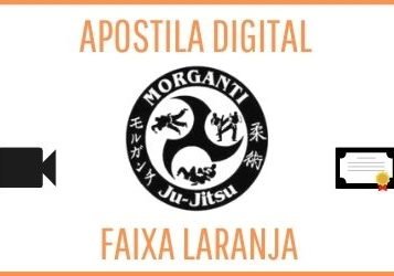Apostila digital para exame de faixa laranja de Morganti Ju-Jitsu