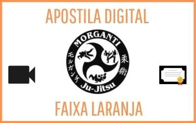 Apostila digital para exame de faixa laranja de Morganti Ju-Jitsu