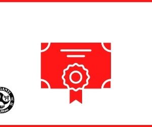 Certificado da faixa vermelha